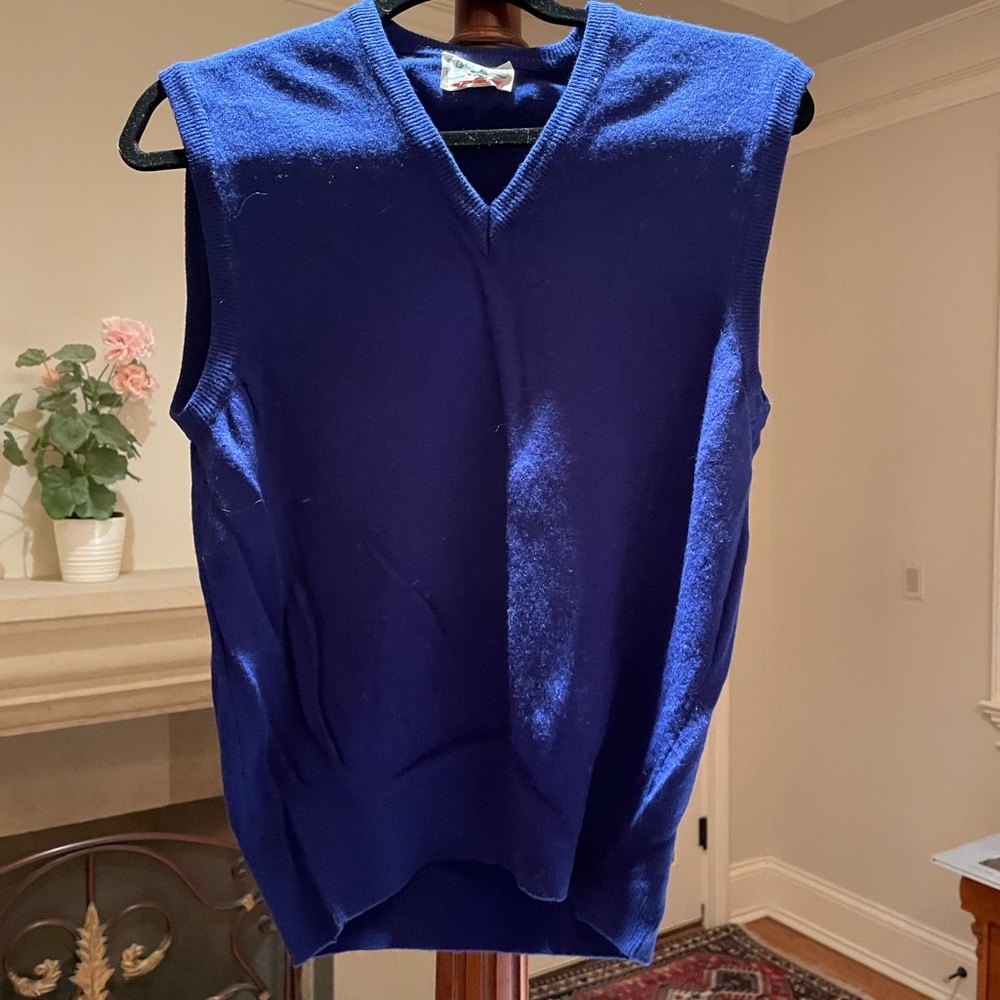 Benetton Lambs Wool Vest Women’s Small/Medium